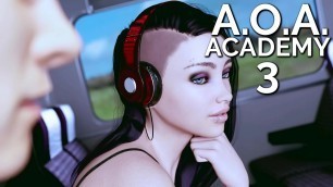 A&period;O&period;A&period; Academy &num;03 - Thicc Vicky and cute Ashley