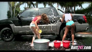 Chocolate carwash booty